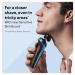 Braun Series 6 Replacement Shaving Head with Sensitive Skin Guard - Compatible with 64b Razors - Black - Buy Online on GoSupps.com