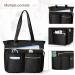 Fasrom Nurse Tote Bag with Laptop Sleeve - Ideal for Nurses and Medical Assistants - Black (Patent Design) - Buy Online on GoSupps.com