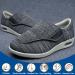 Men's Extra Wide Diabetic Shoes - Non-Slip Lightweight Sneakers for Diabetic Edema & Plantar Fasciitis - Dark Grey - Size Men 4.5/Women 5 - Buy Online on GoSupps.com