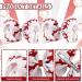 Whaline 2Pcs Softball Glitter Hair Bow Clips - Red and White Baseball Cheer Accessories for Girls - Buy Online on GoSupps.com