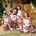 PatPat Family Matching Christmas Pajamas - Tree Snowflake & Letters Print Sleepwear Set - Buy Online on GoSupps.com
