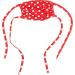 Buy Star Vixen Washable Fashion Face Mask - Red/White Dot | One Size Fits All | International Shipping Available - Buy Online on GoSupps.com