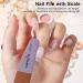 Canvalite 12pk Professional Nail Files for Gel Nails - Double-Sided 100/180 Grit Washable & Reusable Nail Buffer Block - Ideal for Salon & Home Use - Buy Online on GoSupps.com
