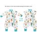 Chilsuessy Baby Sleeping Bag with Feet 2.5 Tog Winter Sack | Forest Animals Print | 4-5 Years | Anti Kick Wearable Blanket - Buy Online on GoSupps.com