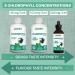 Liquid Chlorophyll Unflavoured 5X Concentrated 500ml Cold Extracted from Non-GMO Alfalfa - Detox - Alkaline - Natural Body Deodorant Antioxidant - Made in Canada - Buy Online on GoSupps.com