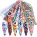 10sheets Retro Bohemia Nail Foil Sticker Paisley Colorful Nail Foils Bohemia Nail Art Transfer Sticker Decal Nail Art Decoration Bohemia Slider Decals DIY Nail Tips Manicure Supplies Style 4