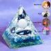 Capricorn Zodiac Orgone Pyramid - Healing Crystal for Positive Energy, Yoga, Meditation, and Stress Reduction - Buy Online on GoSupps.com