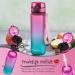 Buy My Vesperbox Minny Leak-Proof Children s Water Bottle - 350ml 500ml 750ml - BPA Free Tritan with Straw/Sieve - Perfect for Kindergarten & School - Purple/Blue - Buy Online on GoSupps.com