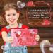 Valentine Bath Bomb Gift Set - 6 Heart Shape Bath Bombs with Surprise Toys | Bubble Bath Fizz Balls for Shower | Perfect Valentine's Day Party Favor - Buy Online on GoSupps.com