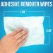 JJ CARE Adhesive Remover Wipes 6x7 - Pack of 50 Count | Sting-Free Medical Adhesive Remover for Ostomy Stoma Devices and Dressings - Buy Online on GoSupps.com