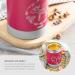 Reer Stainless Steel Warming Box for Baby Food - 300ml Berry Red | Anti-Slip Base | International Shipping - Buy Online on GoSupps.com