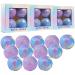 Bath Bombs Set  Handmade Organic Bath Bombs  Made from Essential Oils and Shea Butter Natural Bath  Moisturize Dry Skin  Birthday Gifts for Women  Girls 12 Count (Pack of 1) 12 Pcs