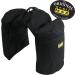 TrailMax Medium Horse Pommel Bags - Insulated Saddle Bags for Horses - Brown - Buy Online on GoSupps.com