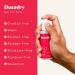Duradry Aluminum-Free Body Deodorant Spray - Prevent & Eliminate Body Odor - Unscented 2.4 Fl Oz (Pack of 3) - Buy Online on GoSupps.com