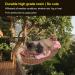 Swing Dog Garden Statue Durable Cute Ornament for Yard and Home Animal Gift (Gray) Grey - Buy Online on GoSupps.com