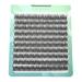 400PCS Natural Fan Eyelashes - Premium Fish Tail Silk C Curl Dovetail Eyelash Extensions - DIY Lashes Makeup Tools (12mm Green-Dovetail) - International Shipping Available - Buy Online on GoSupps.com
