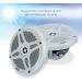 Pyle PLMR652W 6.5 Inch Marine Speakers (Pair) - 2-Way IP-X4 Waterproof, 600 Watt Power, Low Profile Design - White - Buy Online on GoSupps.com