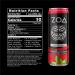 ZOA Sugar Free Tropical Punch Energy Drink - 12 Pack | Healthy Energy with B Vitamins & Amino Acids - Buy Online on GoSupps.com