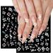 6 Sheets 3D Hibiscus Flower Nail Decals Flower Nail Stickers Self-Adhesive Summer Nail Art Decoration Colorful Flower Pattern Nail Decals Tropical for Women Nail Accessories - Buy Online on GoSupps.com