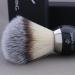 Jag Shaving Men's Shaving Brush - Synthetic Silvertip Ergonomic Black Design for Superior Shaving Experience - Buy Online on GoSupps.com