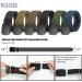 WERFORU Men's Military Tactical Nylon Belt with Metal Buckle - Breathable Webbing Canvas - Black (Size Below 40) - Buy Online on GoSupps.com