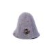 Ger3as sauna hat wool with embroidery for women and men wellness hat premium quality bath sauna bucket