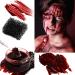 DE'LANCI Fake Blood Spray Splatter & Fake Scabs Gel Kit - Halloween Makeup for Vampire, Zombie & SFX Wound - Buy Online on GoSupps.com
