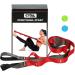 Stretching Strap with Loops - Non Elastic Stretch Band for Physical Therapy, Yoga Strap for Stretching Equipment, Stretch Bands for Exercise and Flexibility - Fascia, Hamstring & Leg Stretcher Belt 10 Loops - Red