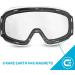 WildHorn Outfitters Roca Ski Goggles Junior Clear Replacement Lens - Frameless Design - Buy Online on GoSupps.com