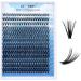 DIY GEMERRY Cluster Eyelash Extensions Kit 280Pcs C Curl 8-16mm with Lash Bond & Seal - Wide Stem Soft Individual Lashes for Personal Use | Applicator Included | 40D-8-16-C - Buy Online on GoSupps.com