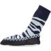 Mocc Ons Moccasin Style Slipper Socks - 6-12 Months Zebra Stripe | Comfy and Stylish Baby Footwear - Buy Online on GoSupps.com