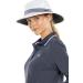 Coolibar UPF 50+ Fore Golf Hat - Sun Protective Large White/Steel Grey - Buy Online on GoSupps.com