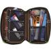 LIHITLAB Zipper Pen Case - Black, 7.9 x 2.0 x 4.7 Inches (A7551-24) - Buy Online on GoSupps.com