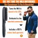 Tame The Wild Pro Beard Straightener for Men - Premium Heated Beard Brush - 12 Temp Settings - Anti-Scald Ionic - LED Display - Ideal for Beards Over 2 Inches - Buy Online on GoSupps.com