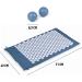 Buy Umbro Acupressure Mat with Pillow | Massage & Acupuncture Mat for Back Pain Relief Blue International Shipping Available - Buy Online on GoSupps.com