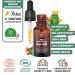 Bionoble Organic Cactus Core Oil 15ml - 100% Pure Natural & Cold-Pressed - Vegan Prickly Pear Seed Oil for Face Body Hair & Beard - Glass Bottle with Pipette - Buy Online on GoSupps.com