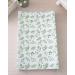The Gilded Bird Wedge Baby Changing Mat w/Raised Sides Change Pad 69cm x 44cm Extra Thick Wipeable (Lovely Leaves Green) - Buy Online on GoSupps.com