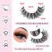 Yawamica Cat Eye 10 Pairs Pack False Eyelashes - Wispy Natural Mink Lashes Clear Band - Fluffy Russian Strip Lashes C Curl - 8-16MM - Cat Eye Design - Buy Online on GoSupps.com