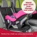 Lusso Gear Non-Slip Waterproof Car Seat Protector | Black with Red Stitching | Thick Padding & 2 Mesh Pockets | Baby Seat Protectors Under Car Seat - Buy Online on GoSupps.com