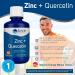 Trace Minerals Liquid Zinc + Quercetin | 25mg Zinc, 200mg Quercetin | Immune & Cardio Support | Orange Mango | 32 Servings - 16 fl oz - Buy Online on GoSupps.com