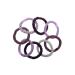 L. Erickson Grab & Go Ponytail Holders Royal Set - Secure & Gentle Hold (Set of 8) - Buy Online on GoSupps.com