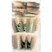 Fancy Press On Nails Set #2 Colorful Animal Print Medium to Long Coffin Nails - Buy Online on GoSupps.com