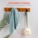 Oneleaf Body Shower Brush with Bristles and Loofah Back Scrubber - Long Handle for Skin Exfoliation - Men and Women (Pink & Green) - Buy Online on GoSupps.com