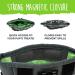 Mighty Paw Dog Treat Pouch 2.0 | Hands-Free Pet Training Snack Bag with Magnetic Clasp, Waist Belt Clip, and Poop Bags Roll - Green/Grey - Buy Online on GoSupps.com