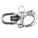 Mxeol Swivel Eye Snap Shackle Quick Release Bail Rigging Sailing Boat Marine Stainless Steel Clip Pair 2-3/4"  Silver - Buy Online on GoSupps.com