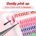 JIMIRE CL03 Colored Lash Clusters Individual Eyelashes - 100Pcs 14mm 3D Effect Pink Lashes for DIY Eyelash Extensions - CC Curl Wispy, Natural Look, Reusable Pack - 4 Colors - Buy Online on GoSupps.com