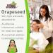 SENSOLI Grapeseed Oil 1L - Natural Unscented Moisturising Oil for Hair and Skin Care - Buy Online on GoSupps.com