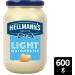 Hellmann's Light Mayonnaise 600g - Made with 100% Free-Range Eggs - 65% Less Fat - Pack of 1 - Buy Online on GoSupps.com