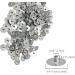 800 pcs Candle Wick Tabs - Metal Candle Wick Sustainer Tabs (12mm) | MILIVIXAY - Buy Online on GoSupps.com