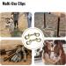 Aquatic Hunt - 2 Pack - Marine Grade 4" (10cm) Double Ended Brass Clips with SS304 Spring - Buy Online on GoSupps.com